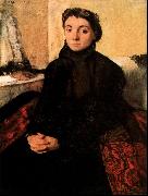 Edgar Degas Josephine Gaujelin Norge oil painting reproduction